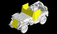 Dragon 1/4 Ton 4x4 Truck Blindé 3in1